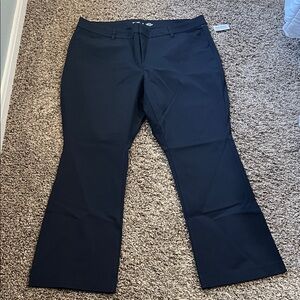 Old Navy Navy Blue Pixie Flare Pants